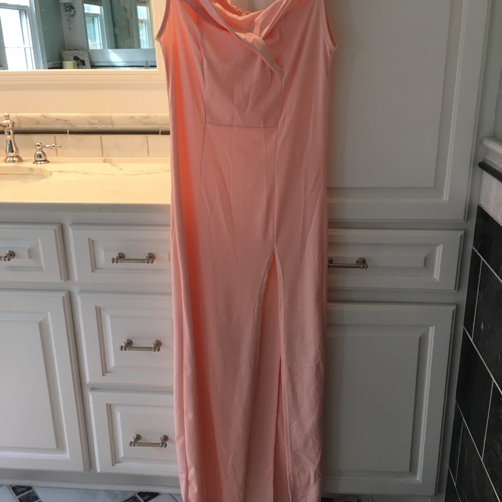 Very Sexy Long Dress with a Large Slit